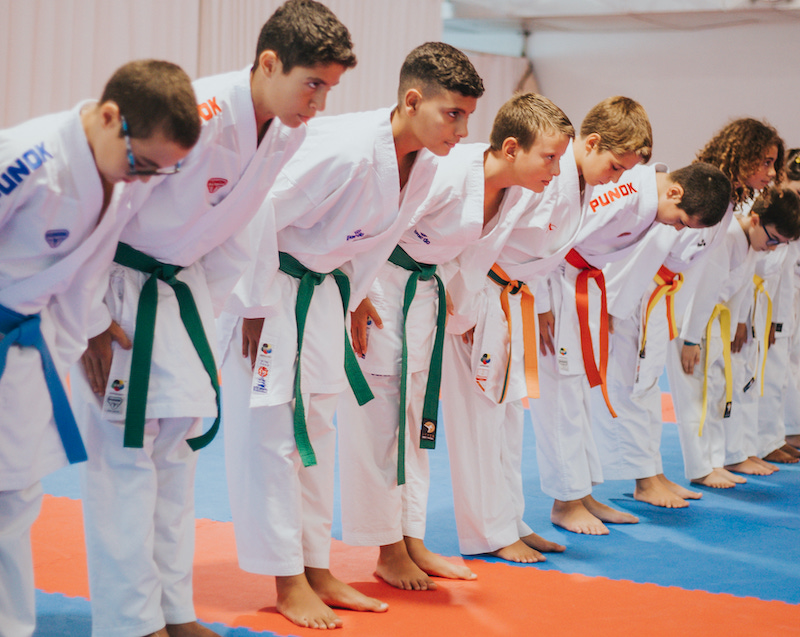 Disciplina no Karate