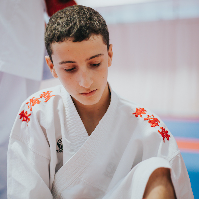 Concentração no Karate