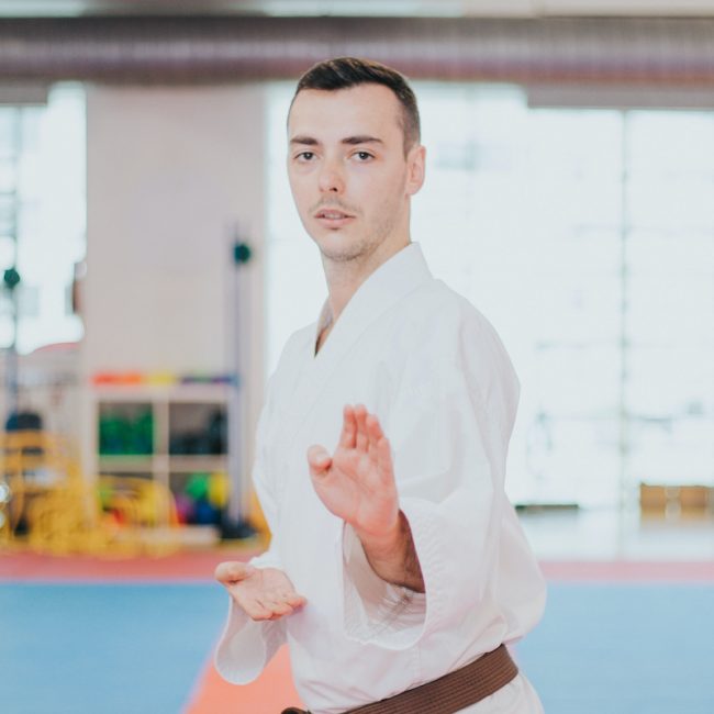 Concentração no Karate