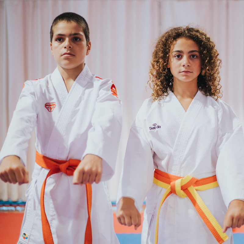 Concentração no Karate